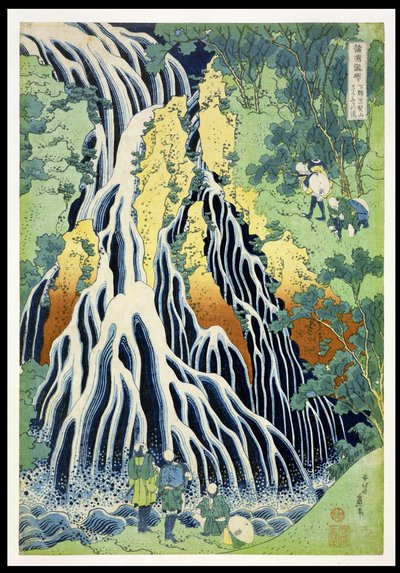 Kirifura Fall in Kurokawa Mountain, from the series 